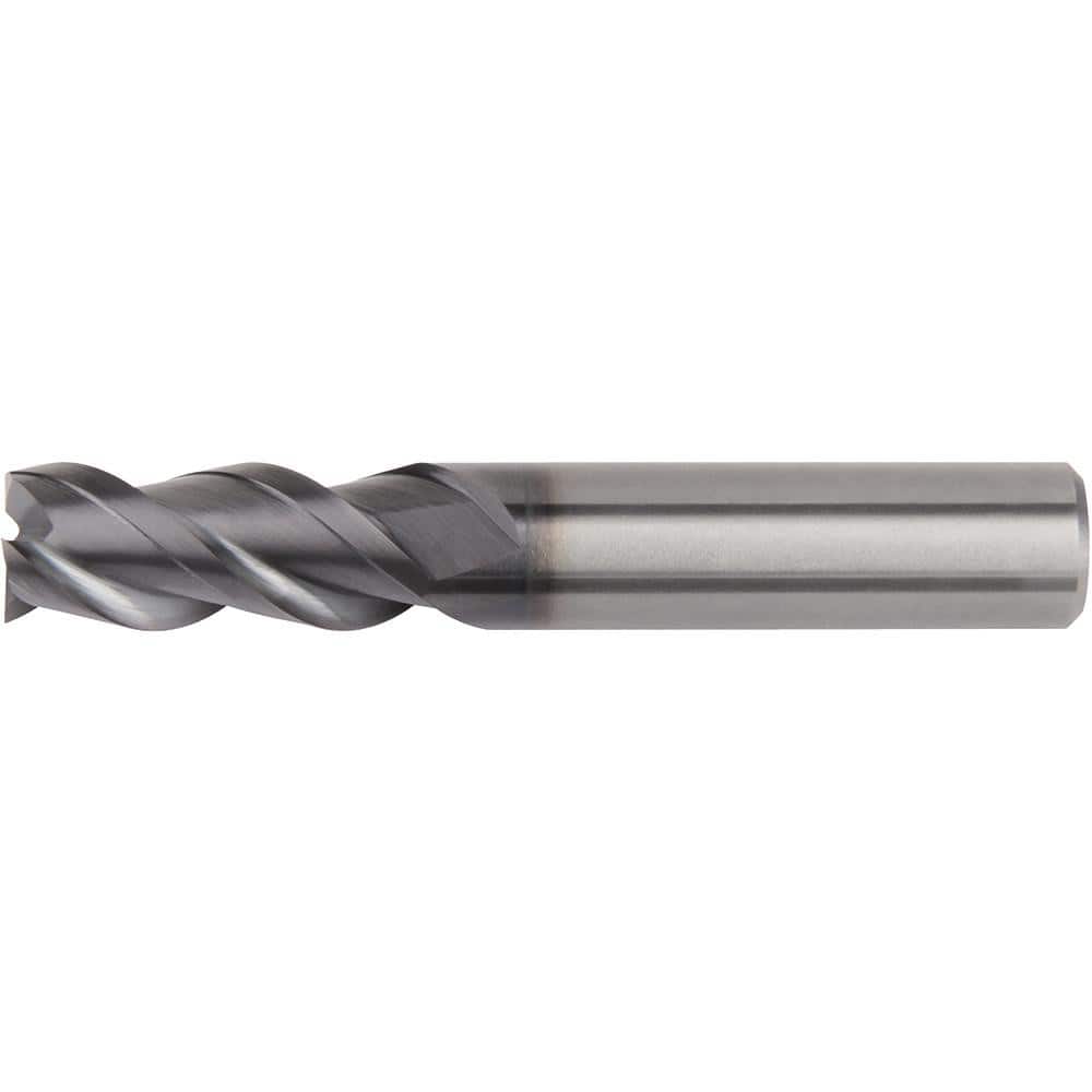 Square End Mill: 2.50 mm Dia, 4.00 mm LOC, 3 Flute, Solid Carbide MPN:5559173