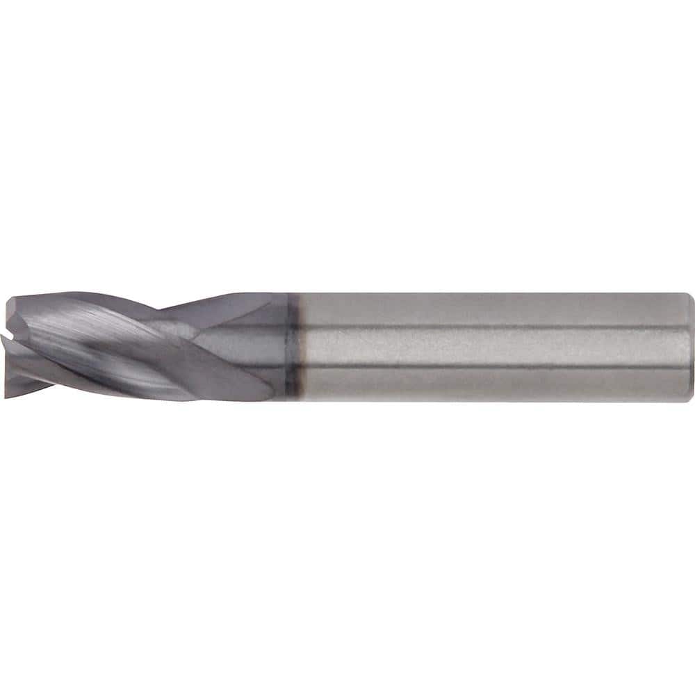 Square End Mill: 4.5 mm Dia, 8 mm LOC, 3 Flutes, Solid Carbide MPN:6144477