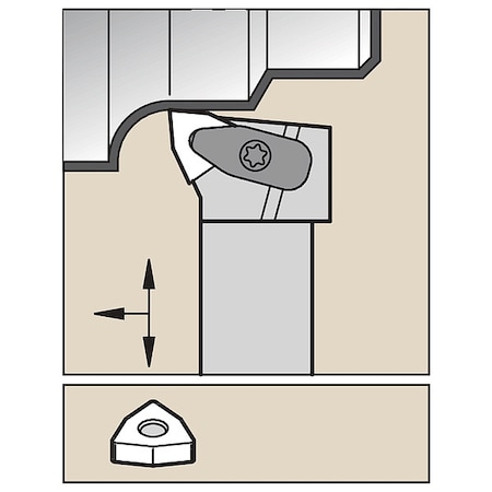 Toolholder, ISO, D-Style Clamping MPN:5697790