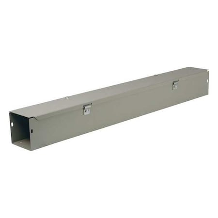 Straight Section Wireway, 1 Rating, Steel, Powder Coated MPN:HS445NK
