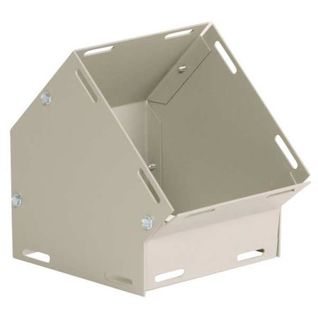 Wireway 45 Degree Elbow, 1 Type, NEMA 1 Rating, Steel, Powder Coated MPN:L060645