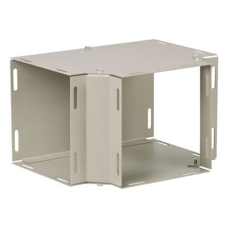 Wireway Tee, 1 Type, NEMA 1 Rating, Steel, Powder Coated MPN:T0404