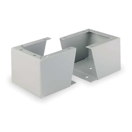 Enclosure Floor Stand, 10 Gangs, Carbon Steel MPN:FK0612