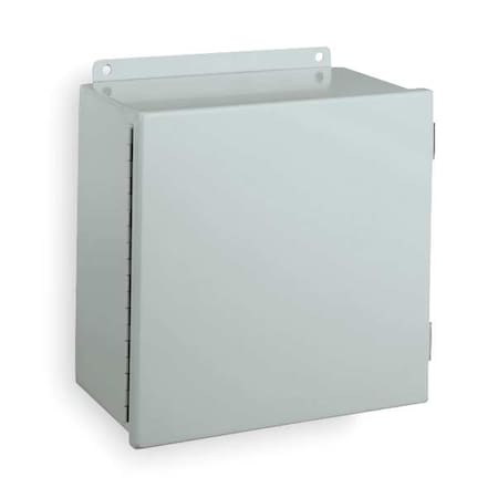 Screw Clamps Electrical Enclosures, 6 in H, 4 in D, 4 in W, 12, 13, Steel MPN:B060404CH