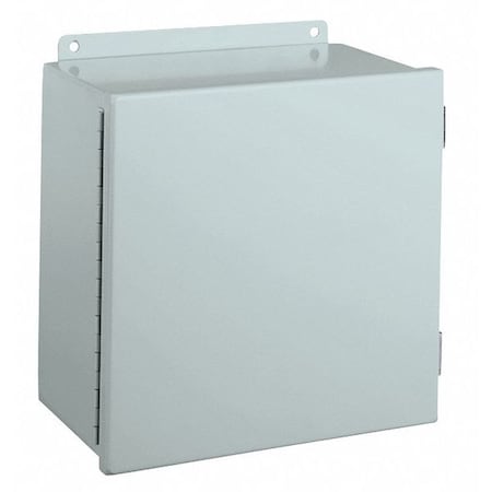 Screw Clamps Electrical Enclosures, 8 in H, 6 in D, 6 in W, 12, 13, Steel MPN:B080606CH