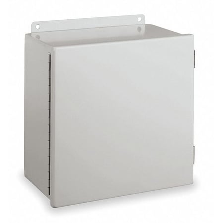Screw Clamps Electrical Enclosures, 10 in H, 4 in D, 8 in W, 12, 13, Steel MPN:B100804CH