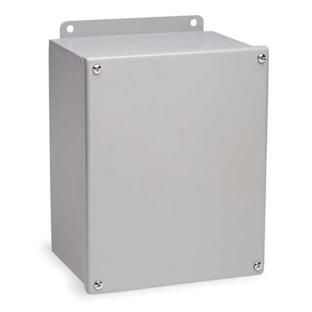 Captive Screws Electrical Enclosures, 14 in H, 6 in D, 12 in W, 12, 13, Steel MPN:B141206SC