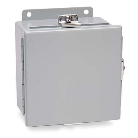 Screws and Clamps Electrical Enclosures, 12 in H, 5 in D, 10 in W, 12, 13, 4, Steel MPN:BN4121005CH