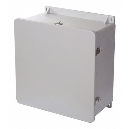 Padlockable Hasp Electrical Enclosures, 23.88 in H, 11.33 in D, 24 in W, 1, 12, 3R, 4X, 6P MPN:HW-J242410CHQR