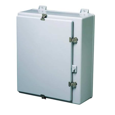 Twist Latch Electrical Enclosures, 29.90 in H, 9.23 in D, 20 in W, 1, 12, 3, 3R, 4X, Fiberglass MPN:HW-N4X302008CH