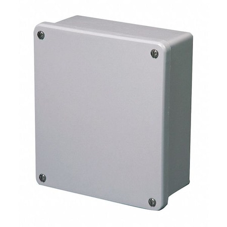 Captive Screws Electrical Enclosures, 6.90 in H, 2.88 in D, 6 in W, 1, 12, 3, 3R, 4X, Fiberglass MPN:HW-N4X763SC