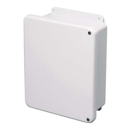 Captive Screws Electrical Enclosures, 13-1/2 in H, 7.45 in D, 12 in W, 1, 12, 3R, 4X, 6P MPN:HW-WHJ141206CHSC
