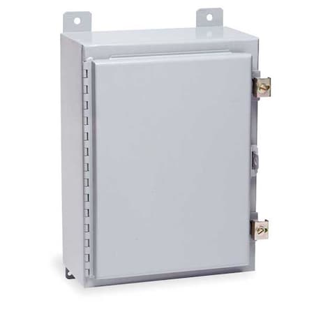 Padlockable Hasp Electrical Enclosures, 36 in H, 10 in D, 24 in W, 12, 13, Steel MPN:N12362410