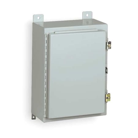 Padlockable Hasp Electrical Enclosures, 36 in H, 12 in D, 24 in W, 12, 13, Steel MPN:N12362412