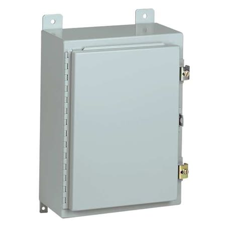 Padlockable Hasp Electrical Enclosures, 36 in H, 12 in D, 36 in W, 12, 13, Steel MPN:N12363612