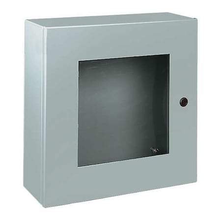 1/4 Turn Latch Electrical Enclosures, 20 in H, 8 in D, 20 in W, 12, 13, 3R, 4, Steel MPN:N412202008WC