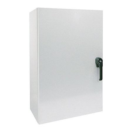 1 Point Latch with Handle Electrical Enclosures, 20 in H, 12 in D, 20 in W, 12, 13, 3R, 4, Steel MPN:N4122020121PTC