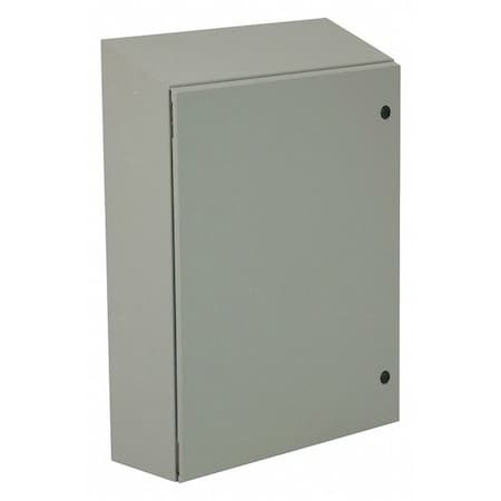 1/4 Turn Latch Electrical Enclosures, 24 in H, 8 in D, 26 in W, 12, 13, 3R, 4, Steel MPN:N412242608CSTD