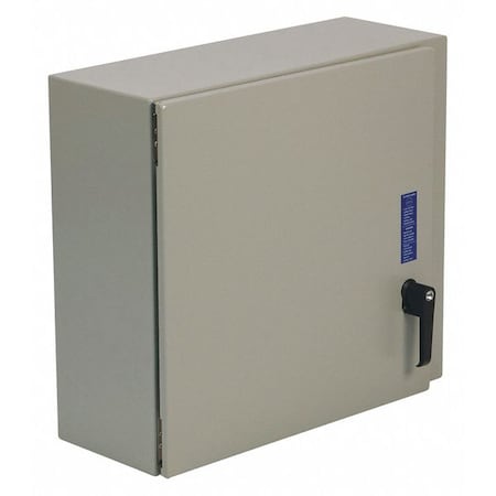 1/4 Turn Latch Electrical Enclosures, 42 in H, 12 in D, 38 in W, 12, 13, 3R, 4, Steel MPN:N412423812CD