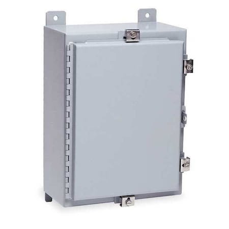 Padlockable Hasp with Clamps Electrical Enclosures, 36 in H, 10 in D, 30 in W, 12, 13, 4, Steel MPN:N4363010