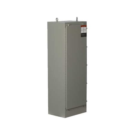 Padlockable Hasp Electrical Enclosures, 72 in H, 18 in D, 25 in W, 12, 4, Steel MPN:N4S722518FS