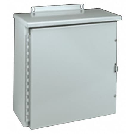 Padlockable Hasp Electrical Enclosures, 30 in H, 12 in D, 30 in W, 3R, Steel MPN:RHC303012