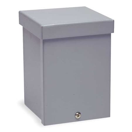 Padlockable Hasp Electrical Enclosures, 6 in H, 4 in D, 4 in W, 3R, Steel MPN:RSC040604