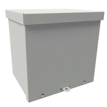 Padlockable Hasp Electrical Enclosures, 18 in H, 8 in D, 18 in W, 3R, Steel MPN:RSC181808