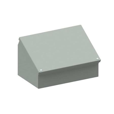 Captive Screws Electrical Enclosures, 8 in H, 7 in D, 12 in W, 12, 13, Steel MPN:WC08C12