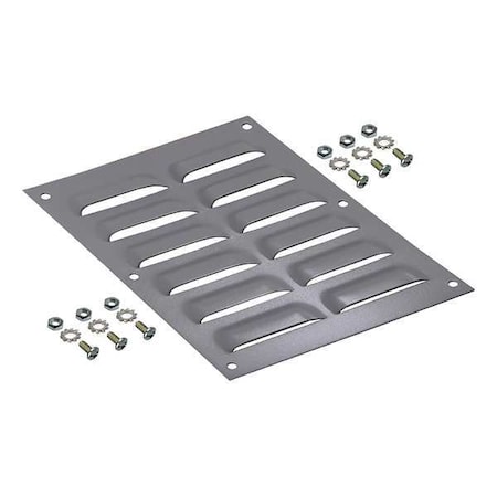 Louver Plate Kit, 7.87 in. Hx7.5 in. W MPN:WAVK0606