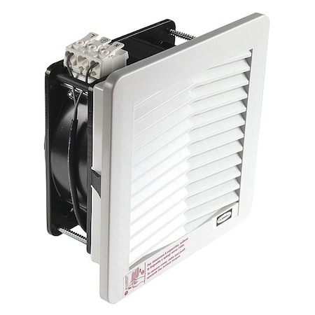 Standard Square Axial Fan, 115V AC, 1 Phase, PBT Plastic, 4 11/16 in W. MPN:FF6650CFM115VG
