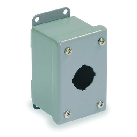 PushButtonEnclosure, 30mm, 1Hole, CarbSteel MPN:PSL1