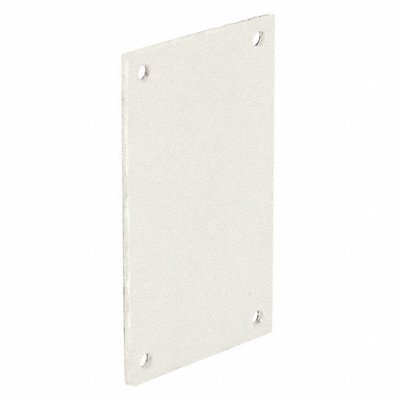 Wireway Panel Adapter 6x6 Sq In Gray MPN:PA0606