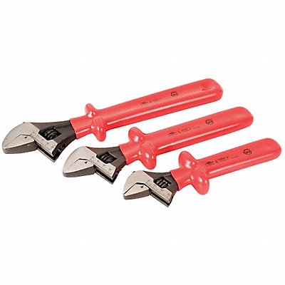 Adj. Wrench Sets Steel Natural 8 to 12 MPN:76290