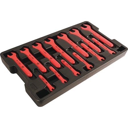 Insulated Open End Wrench Set, SAE MPN:20194