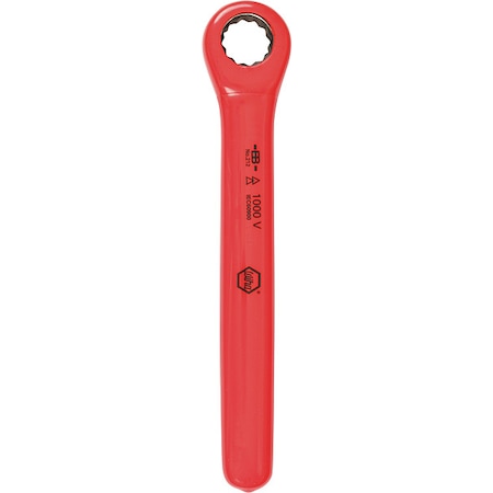 Insulated Ratcheting Wrench, Metric, 6
