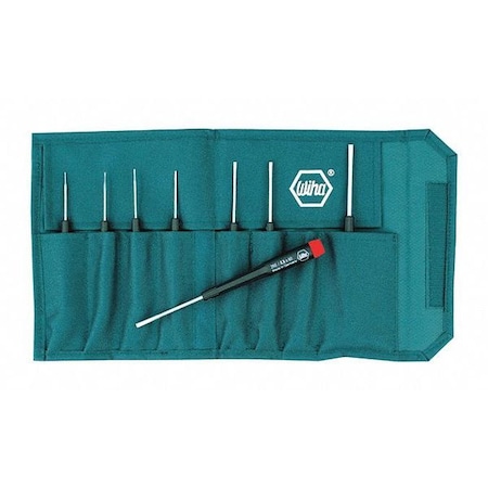 Precision Slotted Screwdriver 8 pcs Set MPN:26098