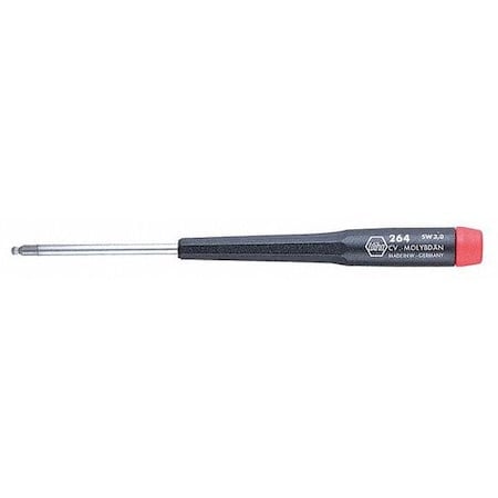 Metric Precision Ball Hex Key Hex Key, 1.5 mm Tip Size MPN:26415