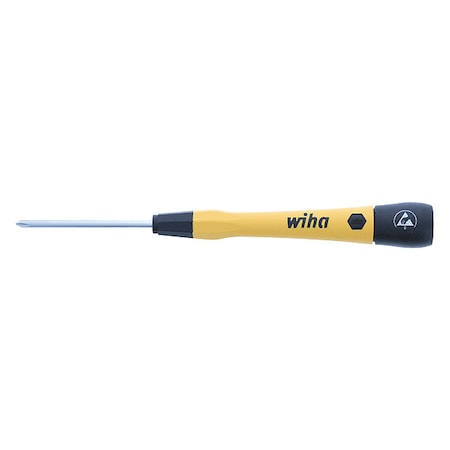ESDPrecScrDrv, Phillips, #0, Black, Round MPN:27332