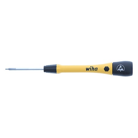 ESDPrecScrDrv, Hex, 0.9mm, Black, Round MPN:27551