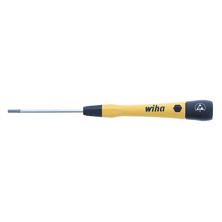 ESDPrecScrDrv, Hex, 3/32in, Black, Round MPN:27558