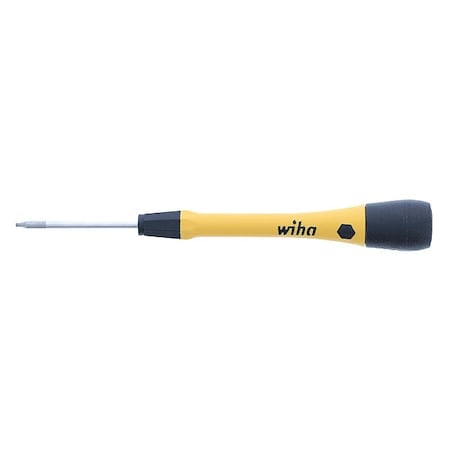 ESDPrecisionScrDrv, Torx, T4, Black, Round MPN:27863