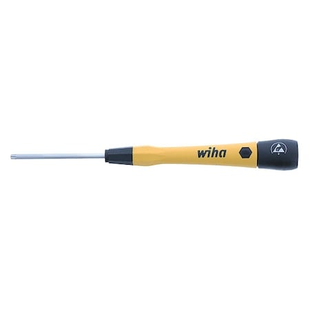 ESDPrecisionScrDrv, Torx, T10, Black, Round MPN:27869
