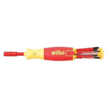 Phillips, Slotted, Terminal Bit 9 3/4 in, Drive Size: 6 mm, Num. of pieces:7 MPN:28395