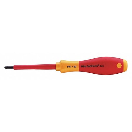 Insulated Phillips Screwdriver No 1 Round MPN:30702