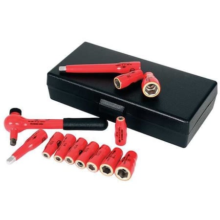 Insulated Socket Wrench Set, 13 pc. MPN:31391