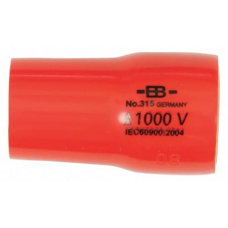 3/8 in Drive, 20mm Hex, Metric Socket MPN:31520