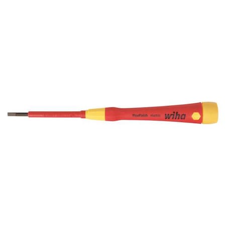 Insulated Slotted Screwdriver 9/64 in Round MPN:32004
