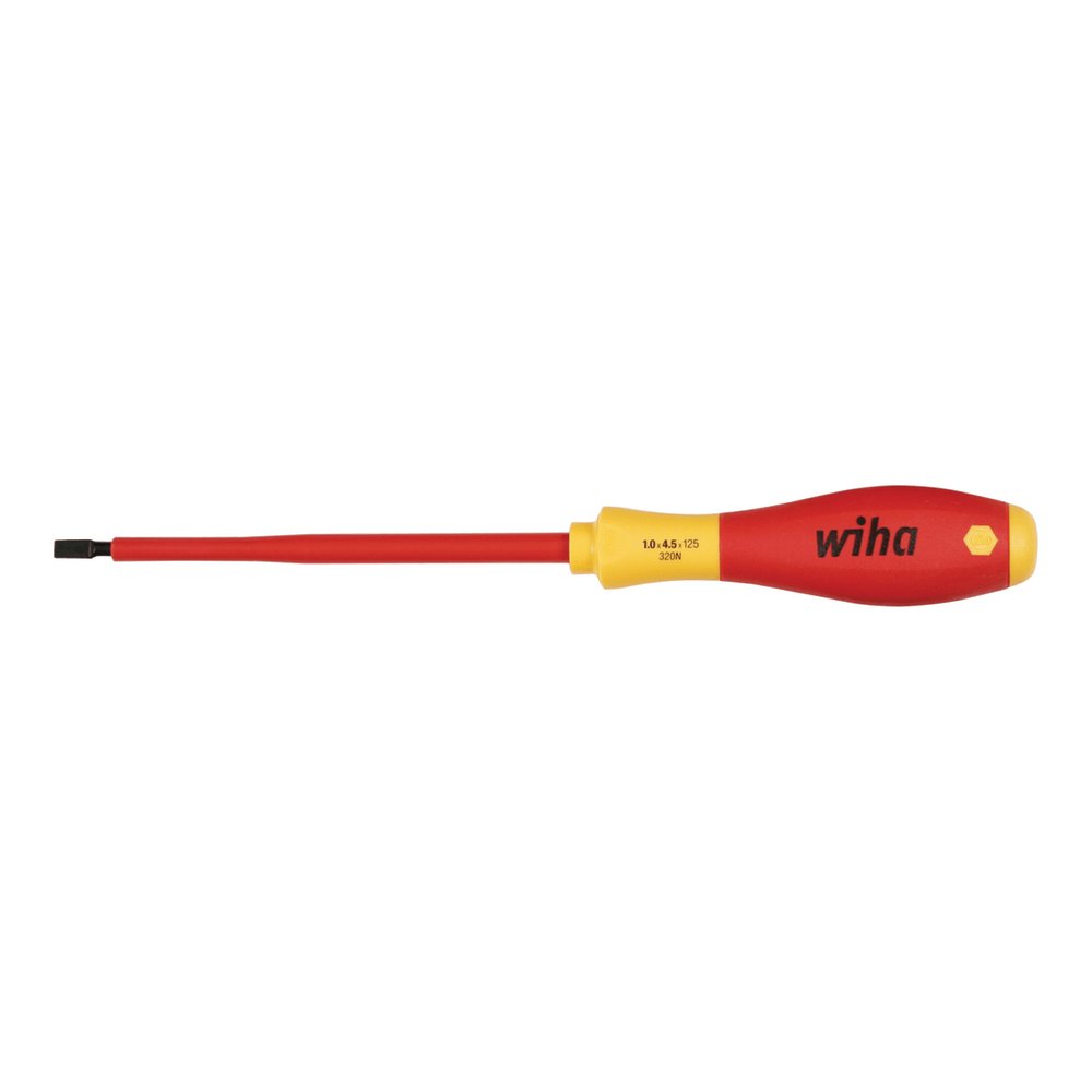 Wiha Tools 8 Insulated Screwdriver 9/64 Slotted 1000 volt Certified MPN:32015