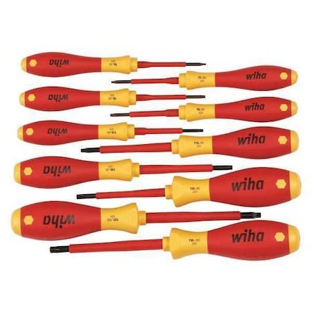 Insulated Screwdriver Set, Torx, 10 pcs MPN:32592